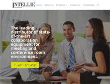 Tablet Screenshot of intellie-international.com
